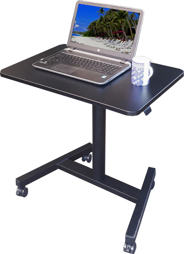 Liftoff Lectern/Office Sit Stand Desk - Pneumatic Height Adjustment