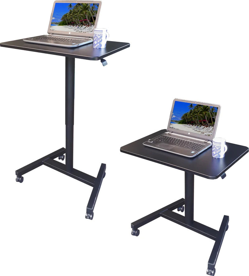 Liftoff Lectern/Office Sit Stand Desk - Pneumatic Height Adjustment