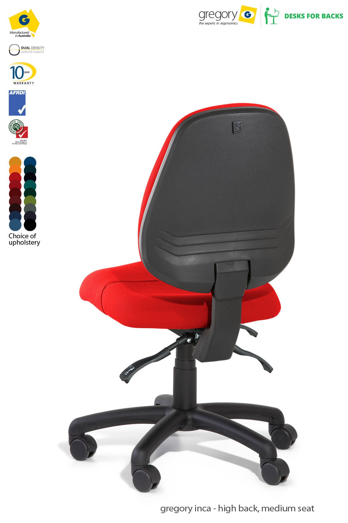 Inca High Back Small Seat