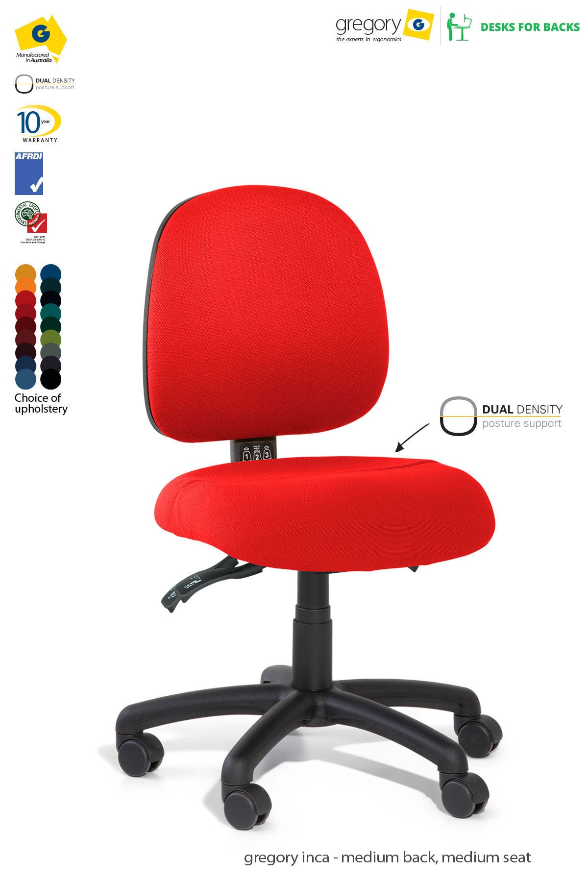 Inca Medium Back Medium Seat
