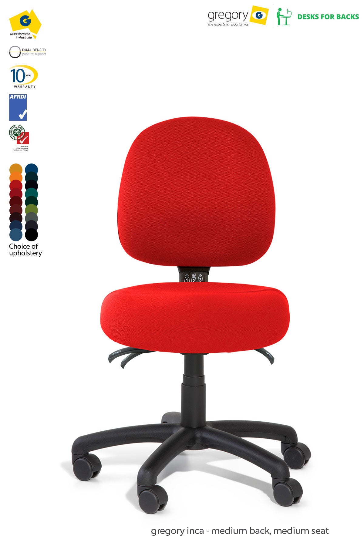 Inca Medium Back Medium Seat