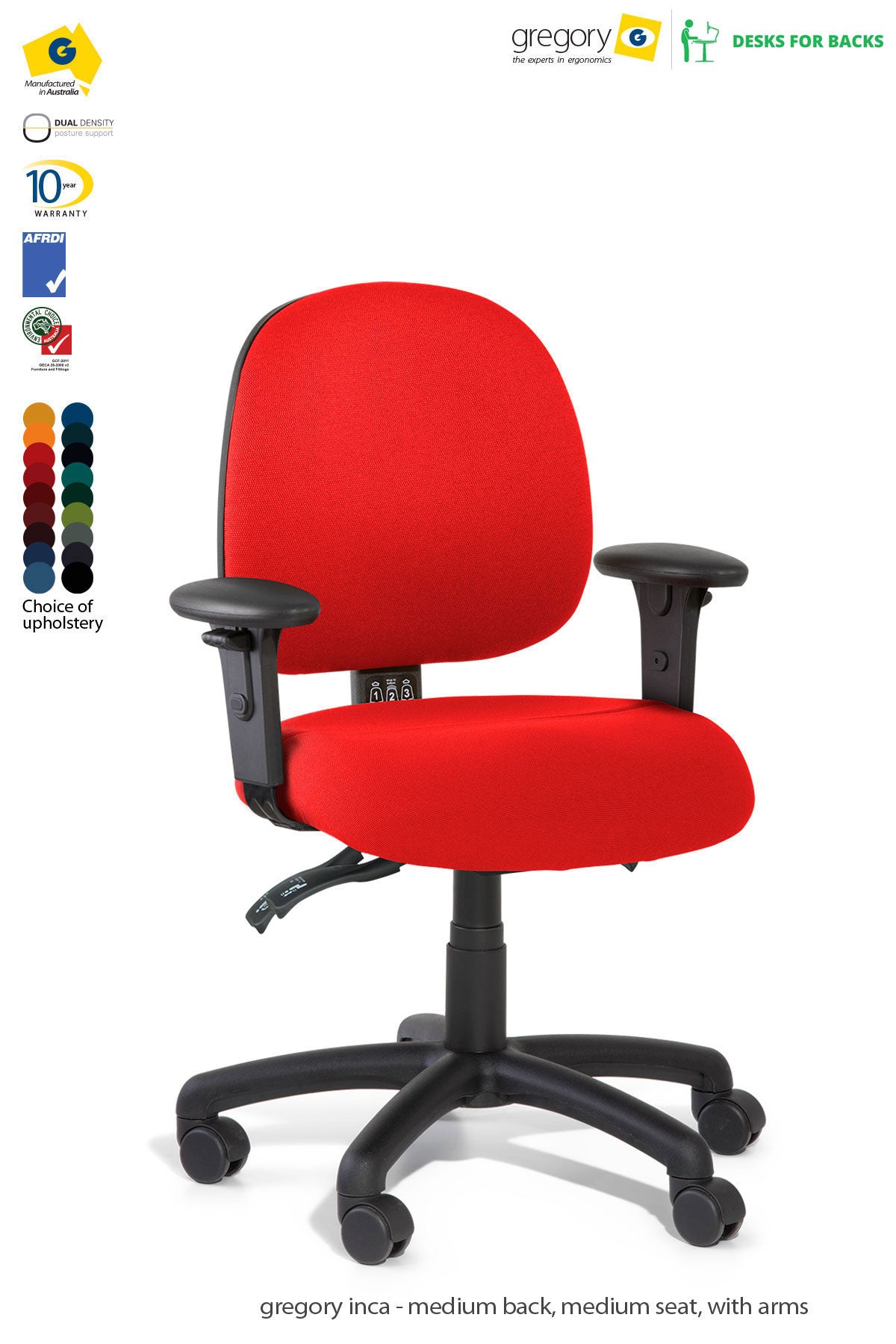 Inca Medium Back Medium Seat