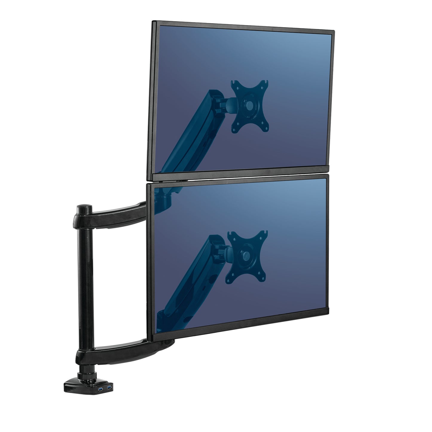 Fellowes® Monitor Arm - Platinum Series - Dual Stacking
