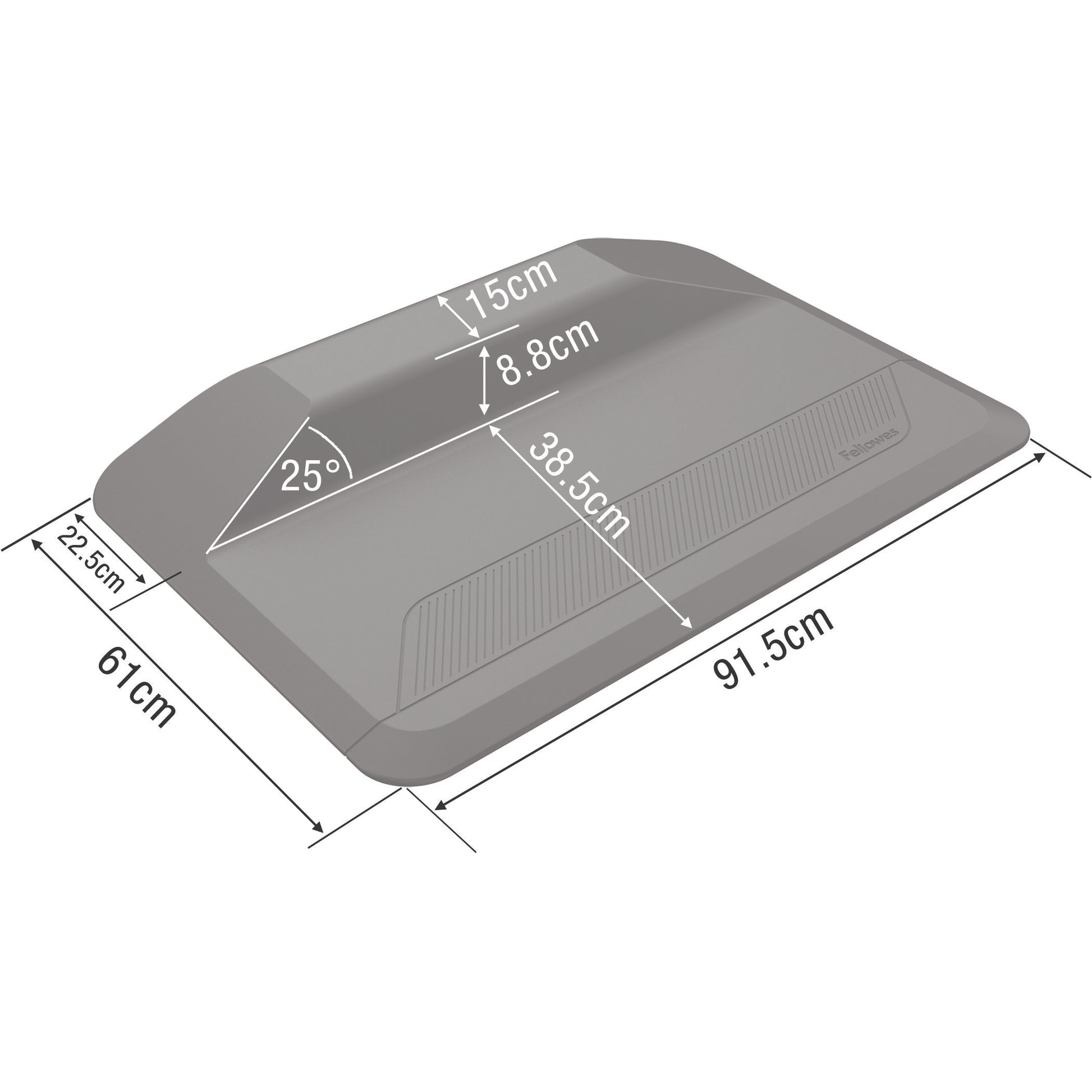 BUY FELLOWES® SIT STAND MAT - ACTIVEFUSION 8707102 with FREE SHIPPING dimensions Affordable and Quality