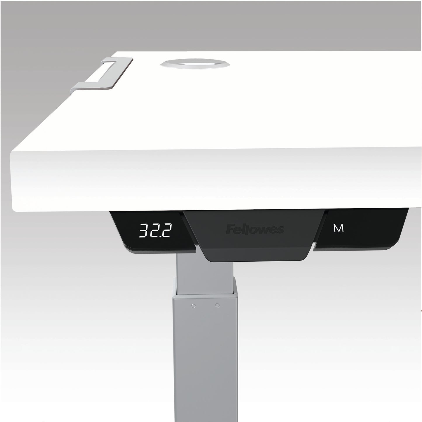 BUY FELOOWES Levado Height Adjustable Desk FREE SHIPPING 8949401. Standing desk/sit stand desk/stand up desk available with white table tops.