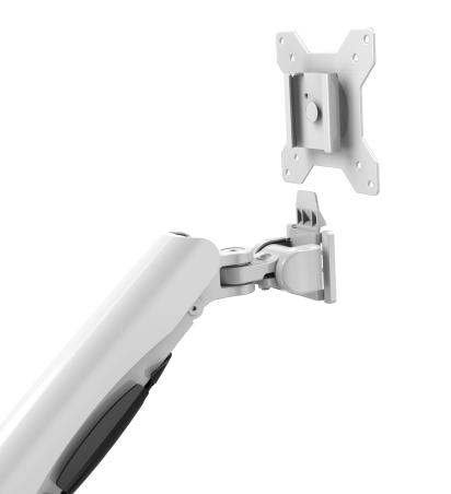 Buy Rapidline Elevate Single Monitor Arm FREE SHIPPING ELEVATE Perfect to use with our range of Standing Desks & Desk Converters! Description Specifications Inclusions Downloads Shipping & Returns Liberate your worktop space with the stylish Elevate single monitor arm. Backed by a 3-year warranty. Colours: White