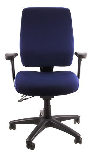 Buy quality Ergoform Ergonomic Office Desk Chair now with FREE SHIPPING navy with black base and armrests