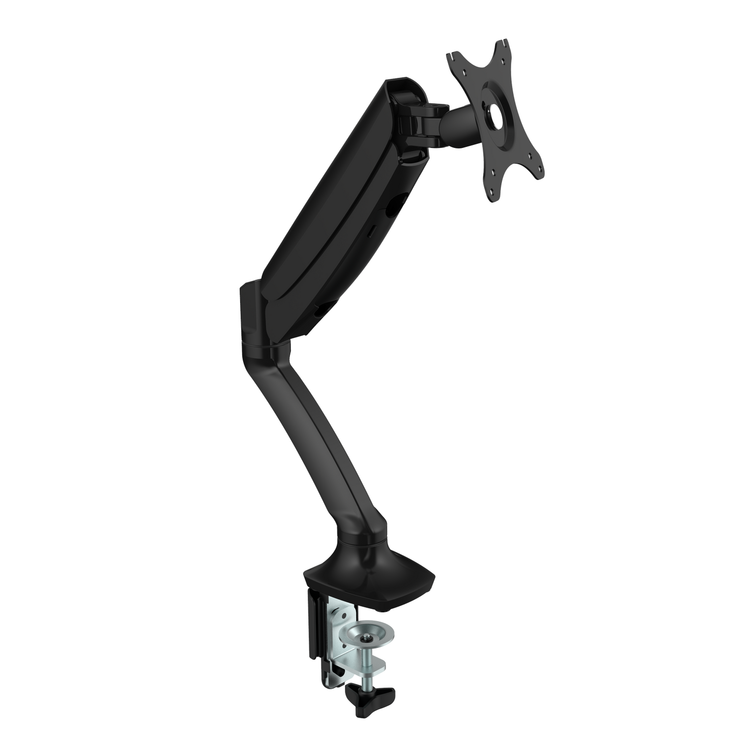 Buy Rapidline Executive Gas Spring Single Monitor Arm FREE SHIPPING Perfect to use with our range of Standing Desks & Desk Converters! ESMARM Enjoy effortless rotating, pivoting and extendable adjustments with the Executive Gas Spring single monitor arm. Backed by a 5-year warranty Black