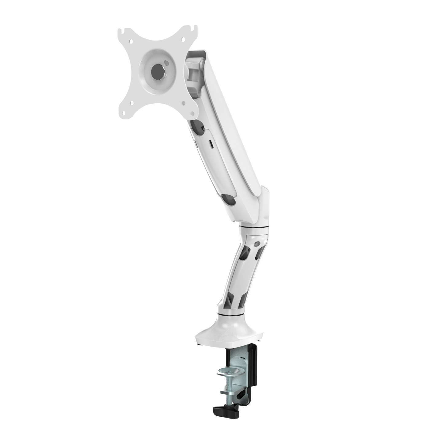 Buy Rapidline Executive Gas Spring Single Monitor Arm FREE SHIPPING Perfect to use with our range of Standing Desks & Desk Converters! ESMARM Enjoy effortless rotating, pivoting and extendable adjustments with the Executive Gas Spring single monitor arm. Backed by a 5-year warranty White.