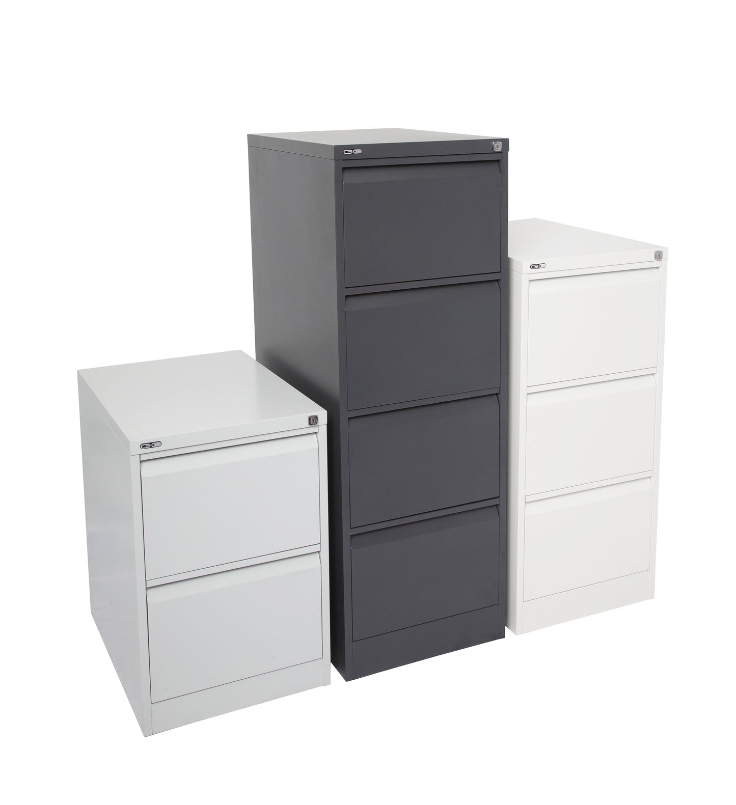 GO Vertical Filing Cabinets - 2, 3 or 4 Draws