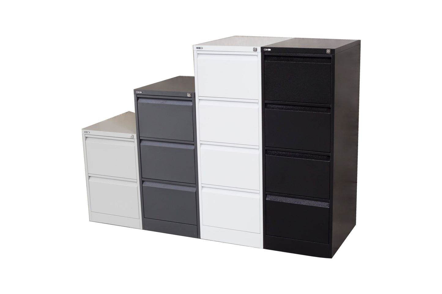 GO Vertical Filing Cabinets - 2, 3 or 4 Draws