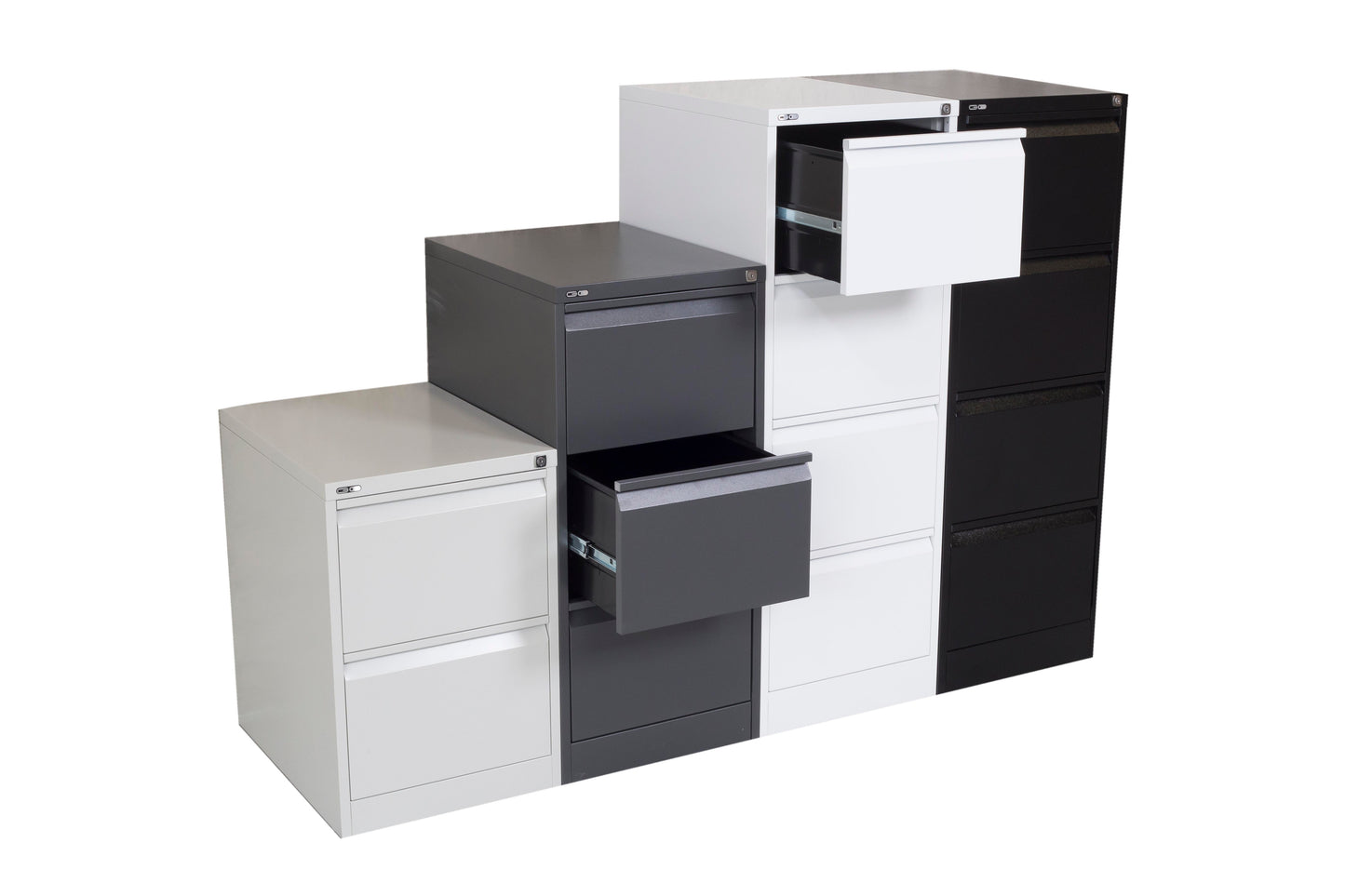 GO Vertical Filing Cabinets - 2, 3 or 4 Draws