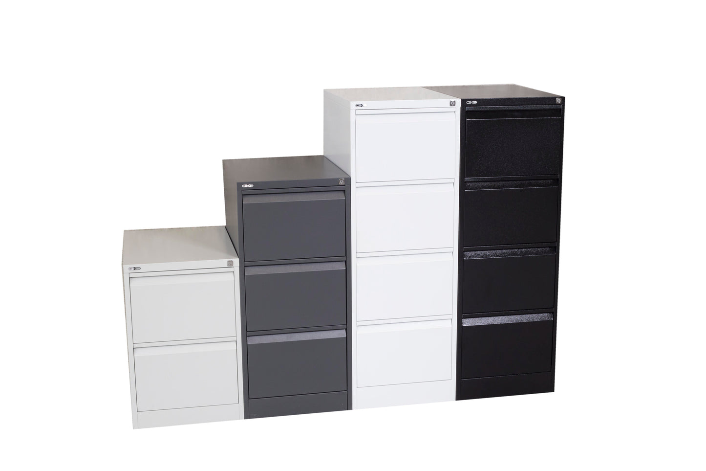 GO Vertical Filing Cabinets - 2, 3 or 4 Draws
