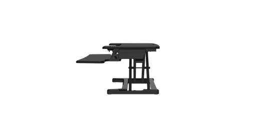 Buy Rapidline Rapid Flux Electric Desk Riser - Small or Medium RF1 RF2 with FREE SHIPPING desk converter, desk riser, height adjustable black