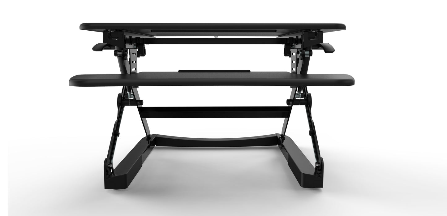 Buy Rapidline Rapid Riser - Small or Medium RR1 RR2 FREE SHIPPING desk converter, desk riser, height adjustable black