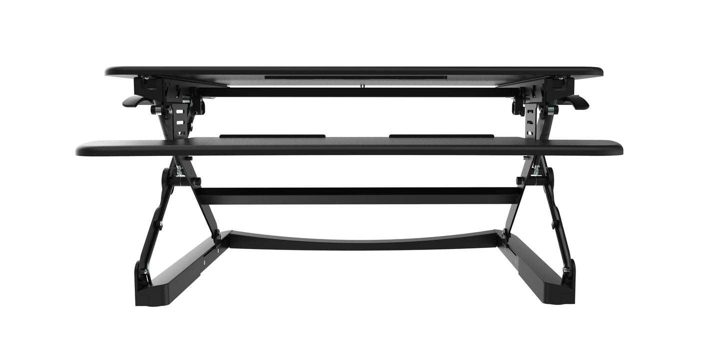 Buy Rapidline Rapid Riser - Small or Medium RR1 RR2 FREE SHIPPING desk converter, desk riser, height adjustable black