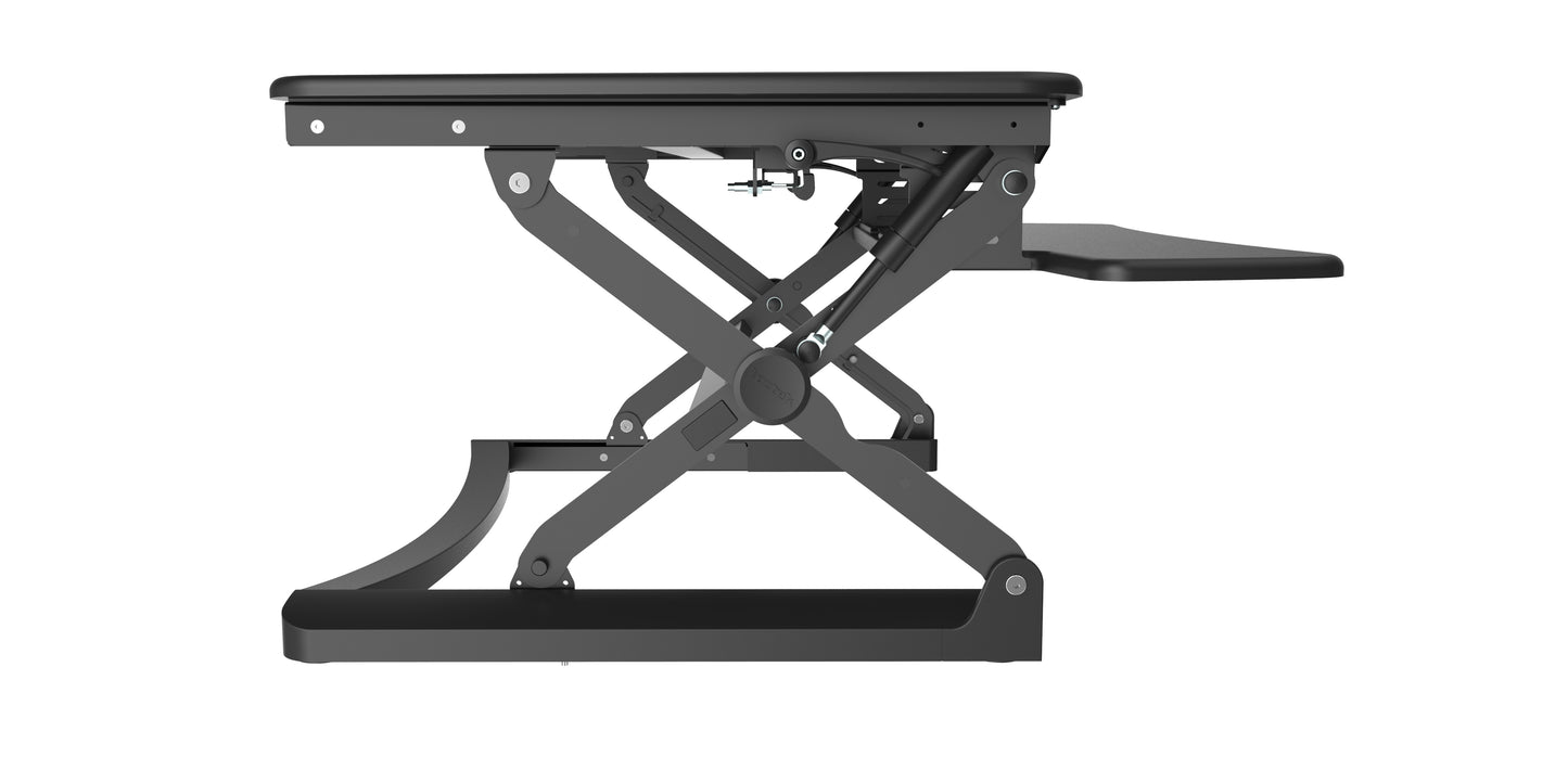 Buy Rapidline Rapid Riser - Small or Medium RR1 RR2 FREE SHIPPING desk converter, desk riser, height adjustable black
