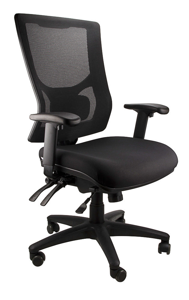 Seville Mesh or Fabric High Back Executive Task Chair