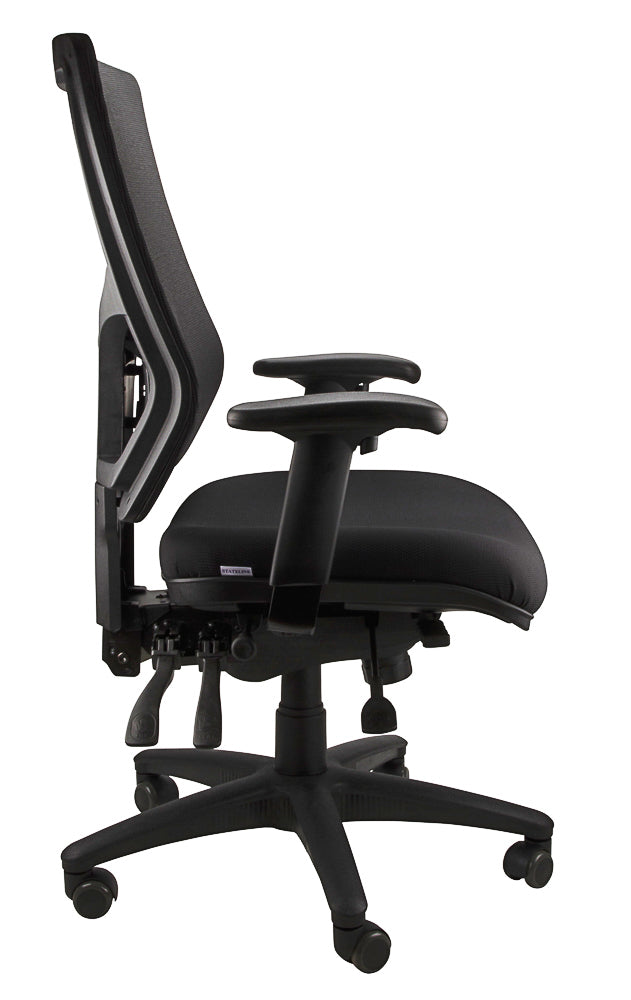 Seville Mesh or Fabric High Back Executive Task Chair