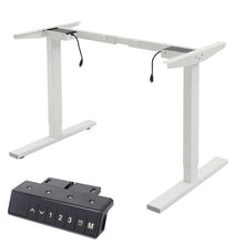 Load image into Gallery viewer, Infinity 2 Stage Leg, 2 Motor, 4 Memory Electric Height Adjustable Desk FRAME ONLY