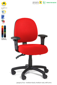 Inca Medium Back Medium Seat