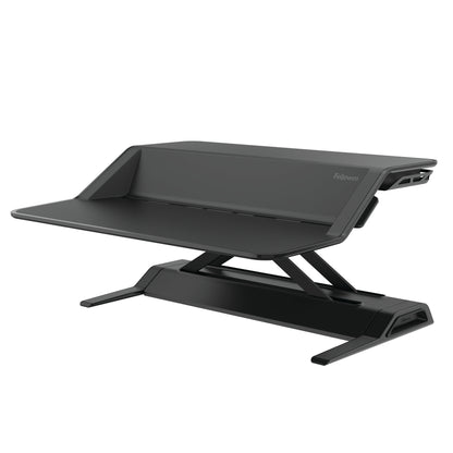 BUY FELLOWES LOTUS Sit Stand Workstation with FREE SHIPPING 7901 black 