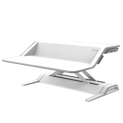 BUY FELLOWES LOTUS Sit Stand Workstation with FREE SHIPPING 9901 white