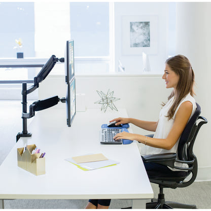 Fellowes® Monitor Arm - Platinum Series - Dual Stacking
