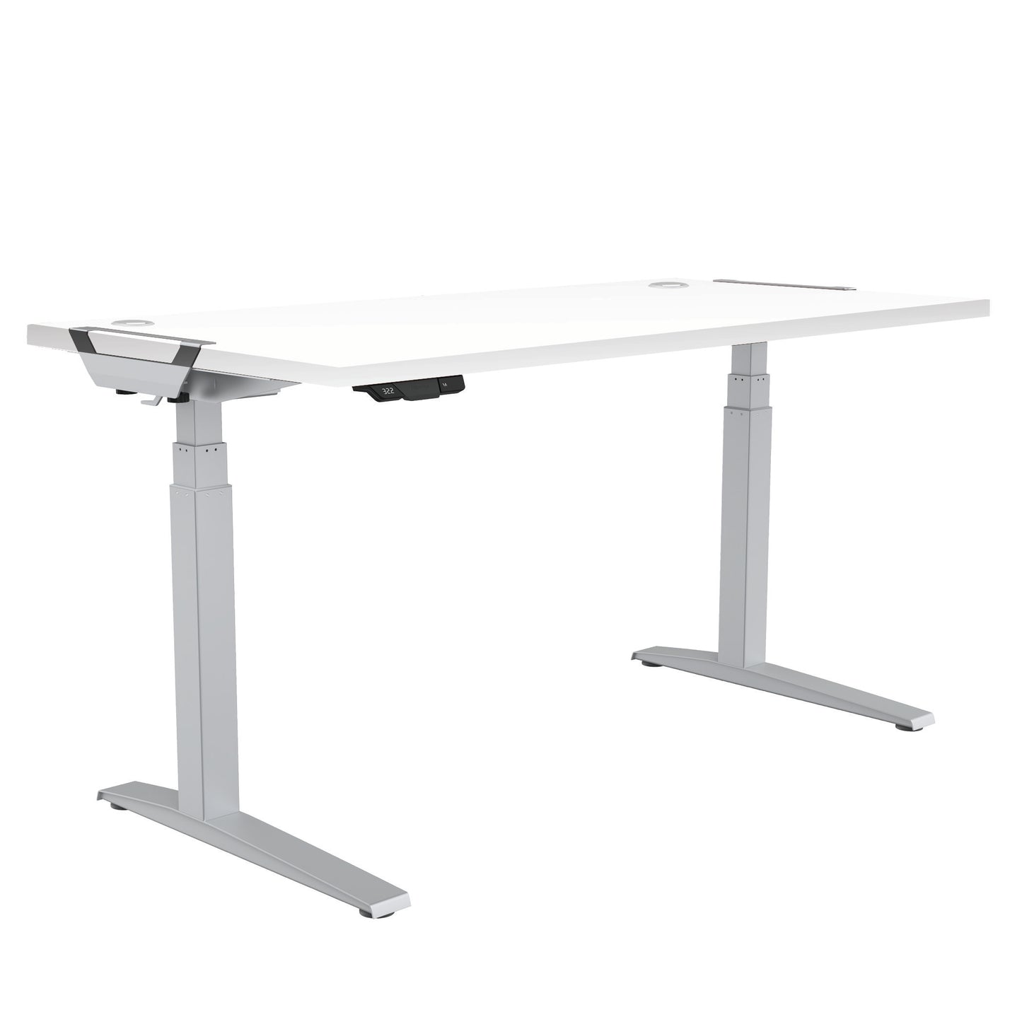 BUY FELOOWES Levado Height Adjustable Desk FREE SHIPPING 8949401. Standing desk/sit stand desk/stand up desk available with white table tops.
