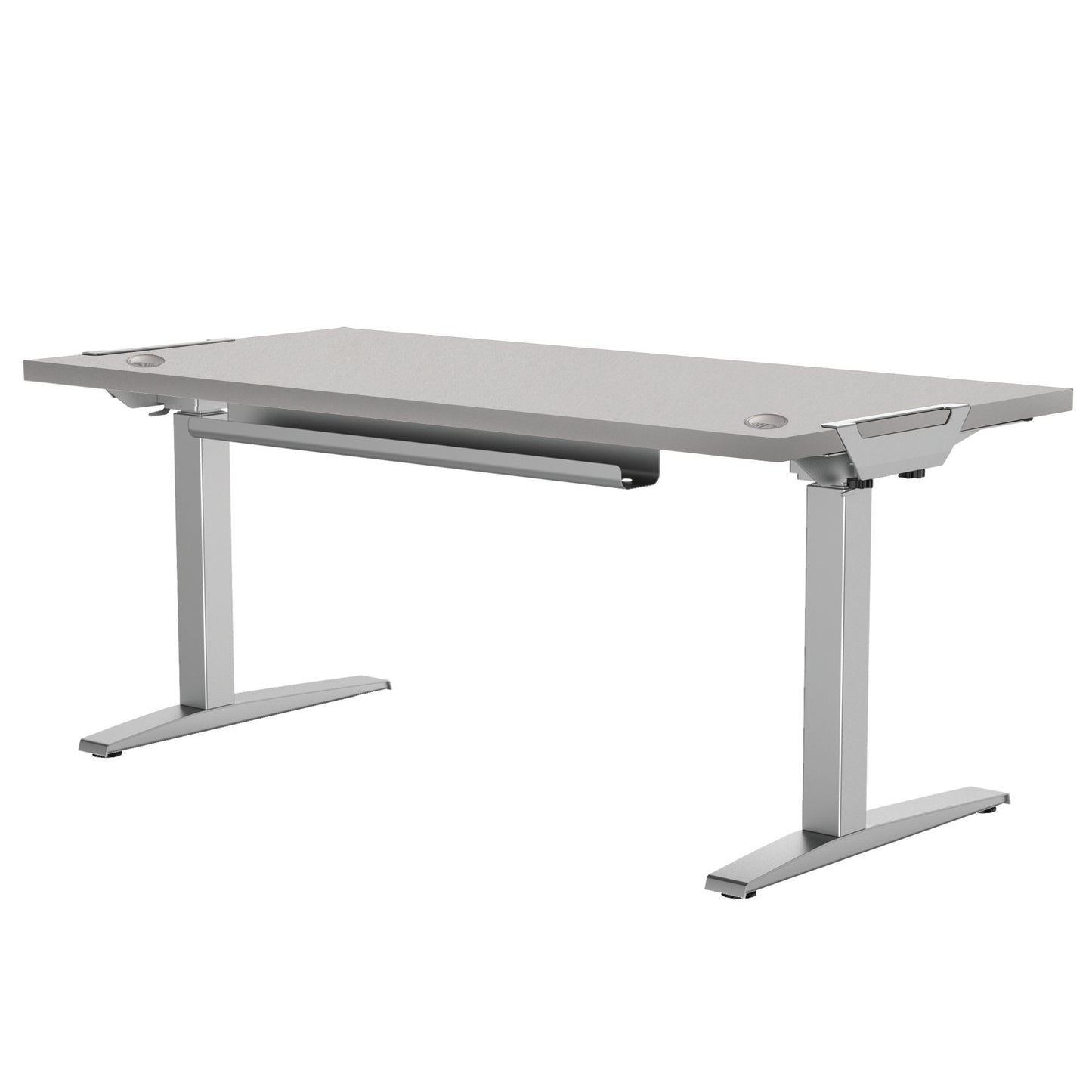 BUY FELOOWES Levado Height Adjustable Desk FREE SHIPPING 8949401. Standing desk/sit stand desk/stand up desk available with grey table tops.