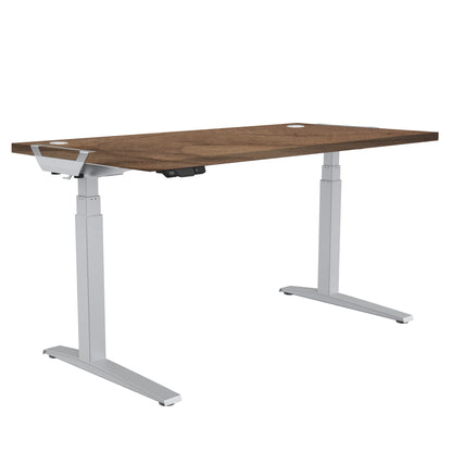 BUY FELOOWES Levado Height Adjustable Desk FREE SHIPPING 8949401. Standing desk/sit stand desk/stand up desk available with walnut table tops.