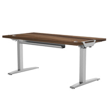 Load image into Gallery viewer, BUY FELOOWES Levado Height Adjustable Desk FREE SHIPPING 8949401. Standing desk/sit stand desk/stand up desk available with walnut table tops.