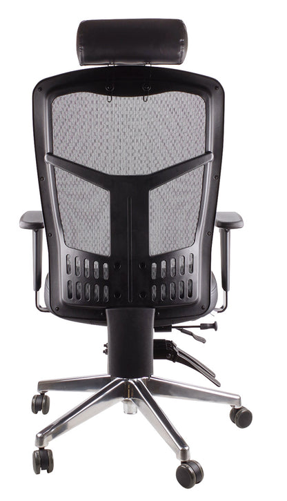 Mesh Deluxe Pro Leather Seat Executive Chair
