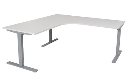 Buy Vertilift 3 Leg Height Adjustable Desk Frame/standing desk/stand up desk with FREE SHIPPING silver frame