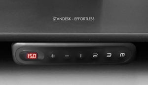 Buy Standesk Memory Desk Converter black or white with a single monitor backet, double monitor backet or triple monitor backet. Standing desk, sit stand desk, height adjustable desk, desktop riser. Office desk or for your home office. Desks for Backs. Standesk from Office Portfolio. Shop online home & office ergonomic furniture and supplies. Standing desks, stand up desk, office workstation, office furniture, sit & stand desks.