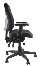 Load image into Gallery viewer, Buy quality Ergoform Ergonomic Office Desk Chair now with FREE SHIPPING black with black base and armrests