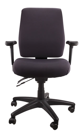 Buy quality Ergoform Ergonomic Office Desk Chair now with FREE SHIPPING charcoal with black base and armrests