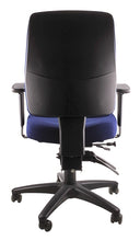 Load image into Gallery viewer, Buy quality Ergoform Ergonomic Office Desk Chair now with FREE SHIPPING navy with black base and armrests