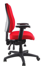 Load image into Gallery viewer, Buy quality Ergoform Ergonomic Office Desk Chair now with FREE SHIPPING red with black base and armrests