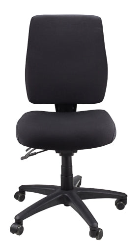 Buy quality Ergoform Ergonomic Office Desk Chair now with FREE SHIPPING black with black base 