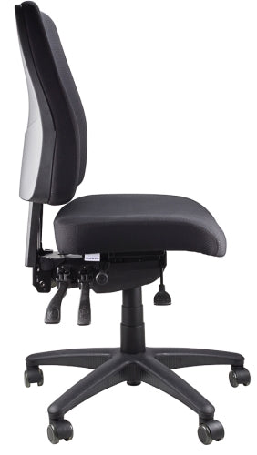 Buy quality Ergoform Ergonomic Office Desk Chair now with FREE SHIPPING black with black base
