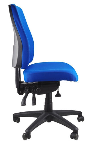 Buy quality Ergoform Ergonomic Office Desk Chair now with FREE SHIPPING blue with black base