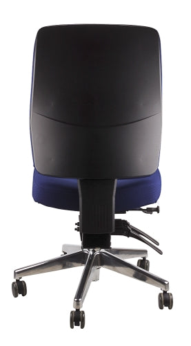Buy quality Ergoform Ergonomic Office Desk Chair now with FREE SHIPPING navy with polished base
