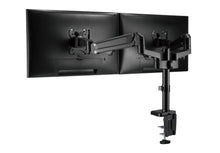 Load image into Gallery viewer, Brateck Dual Monitors Heavy-Duty Aluminum Gas Spring Monitor Arm Fit Most 17&#39;&#39;-32&#39;&#39; Up to 12kg per screen