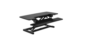 Buy Rapidline Rapid Flux Electric Desk Riser - Small or Medium RF1 RF2 with FREE SHIPPING desk converter, desk riser, height adjustable black