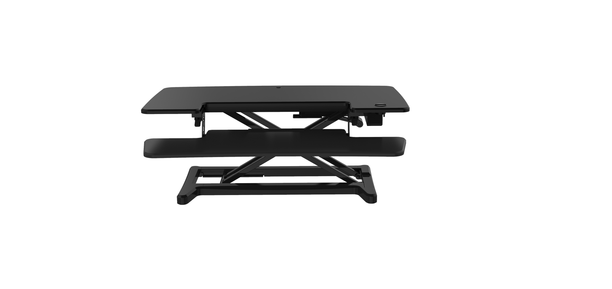 Buy Rapidline Rapid Flux Electric Desk Riser - Small or Medium RF1 RF2 with FREE SHIPPING desk converter, desk riser, height adjustable black