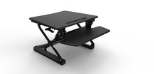 Load image into Gallery viewer, Buy Rapidline Rapid Riser - Small or Medium RR1 RR2 FREE SHIPPING desk converter, desk riser, height adjustable black