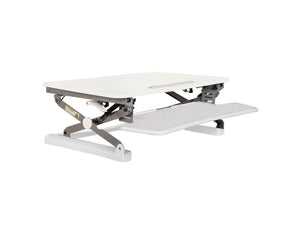 Buy Rapidline Rapid Riser - Small or Medium RR1 RR2 FREE SHIPPING desk converter, desk riser, height adjustable white